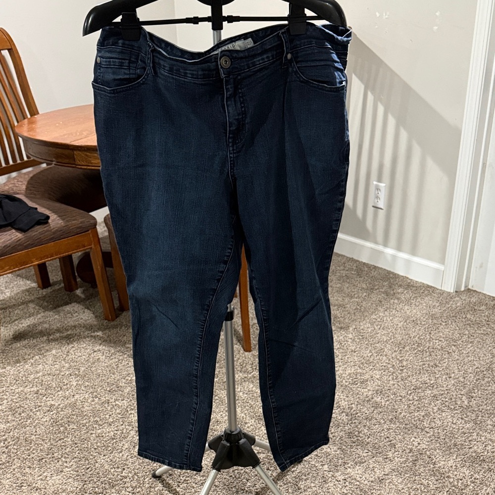 Torrid Dark Indigo Skinny Jeans
